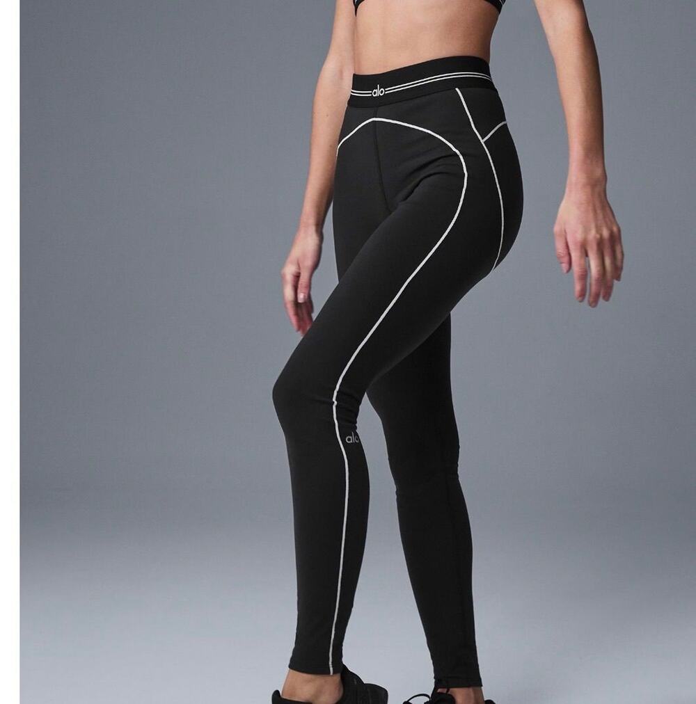 Alo Airbrush High-Waist Heart Throb Leggings